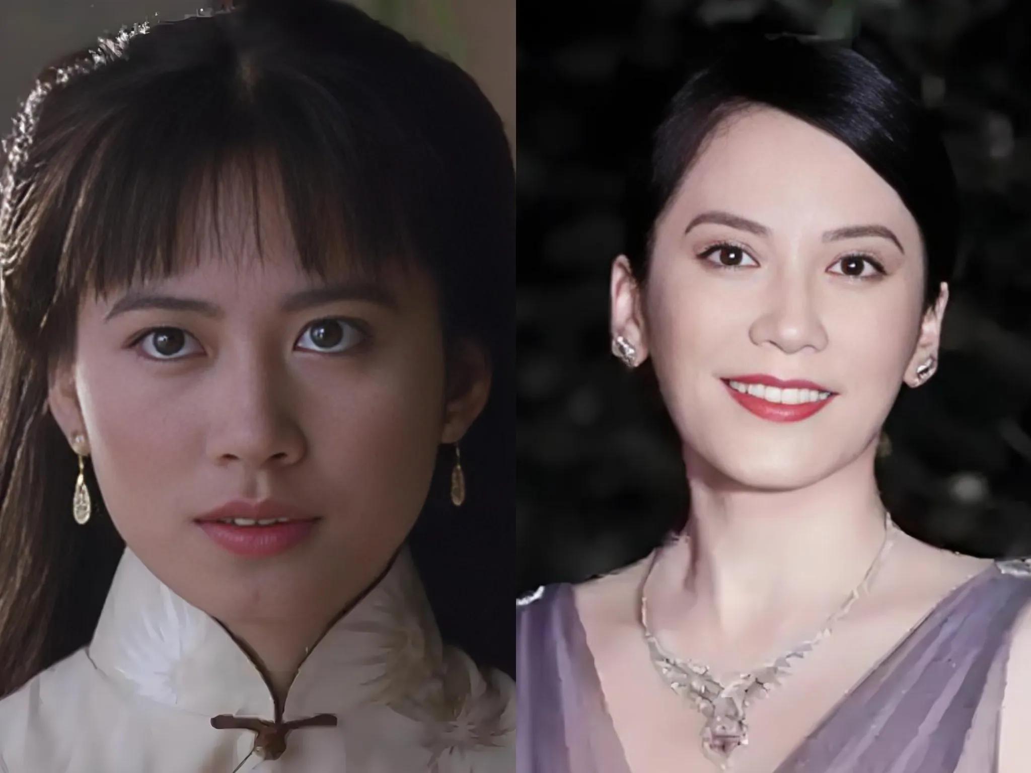 长发的女明星_年过40越来越有韵味的女星_年轻时长得一般的女星