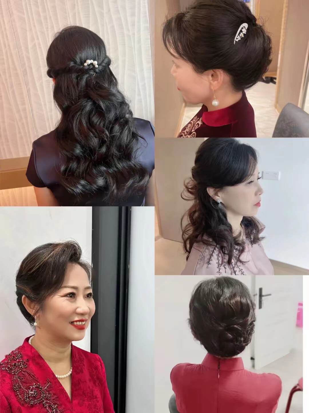 短发显老雷区_女明星 发型_中老年女性扎发造型